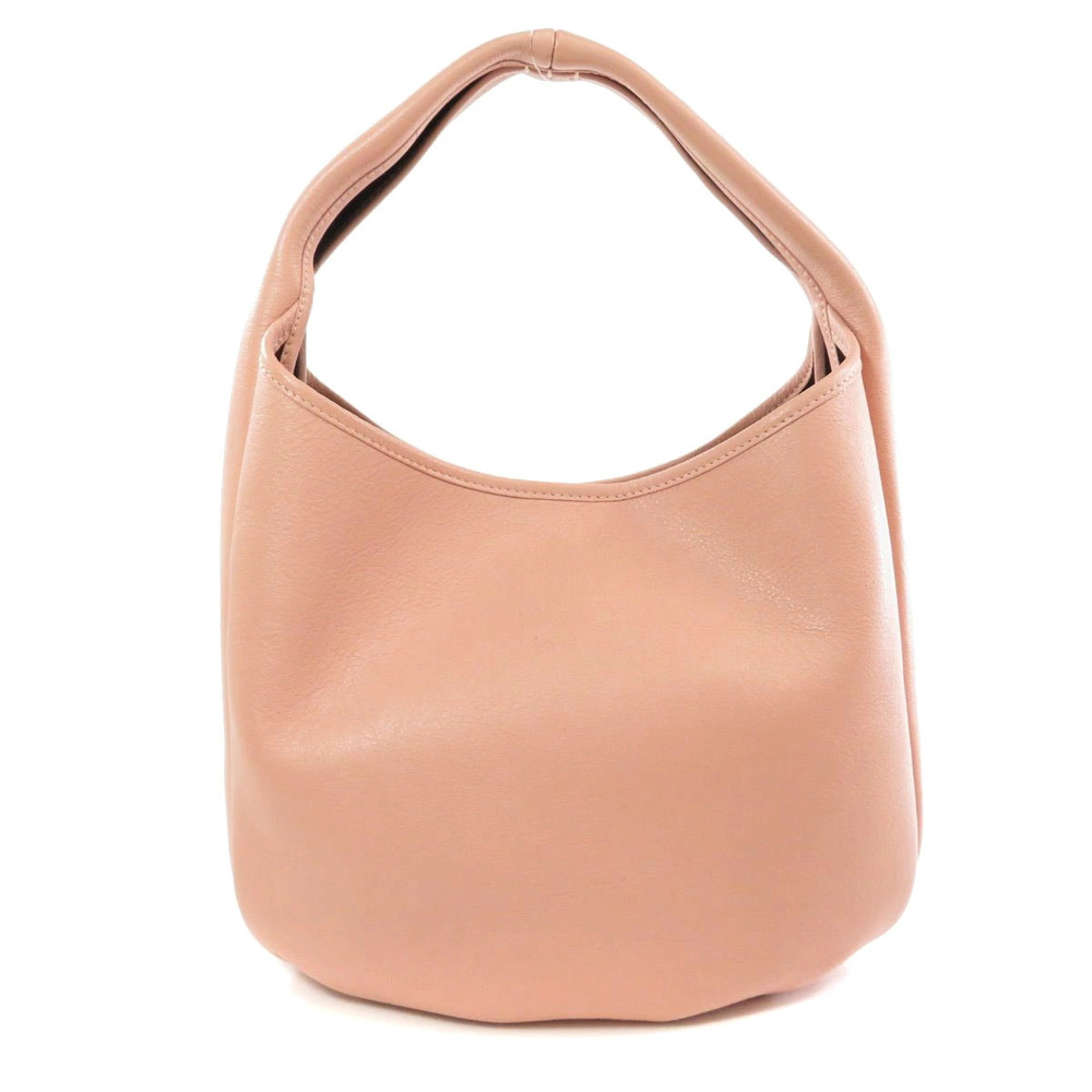 Loewe shoulder embossed bag calfskin Black